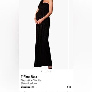 Tiffany Rose Sparkly Maternity Dress